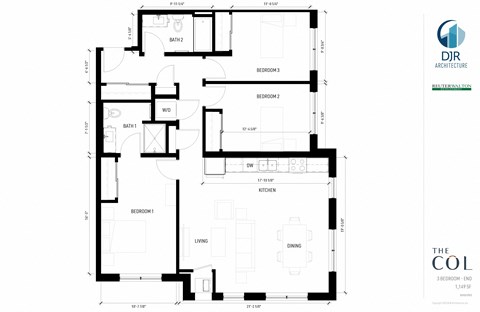 The Col Apartments Floor plan